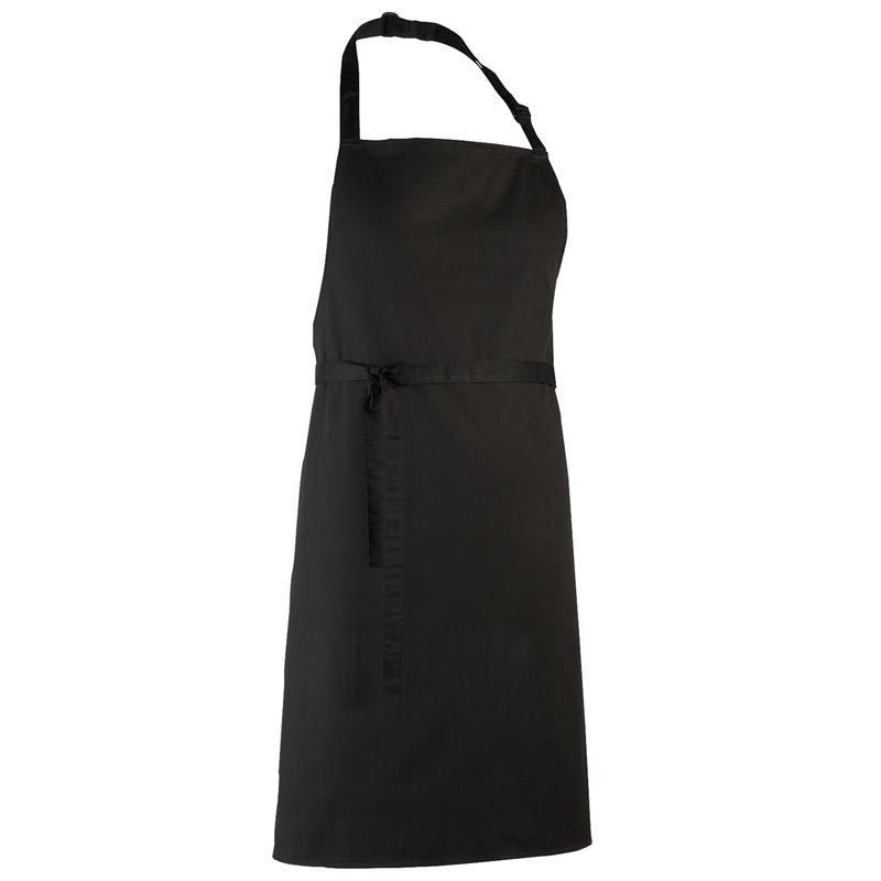 Colours bib apron - XL - Black XL